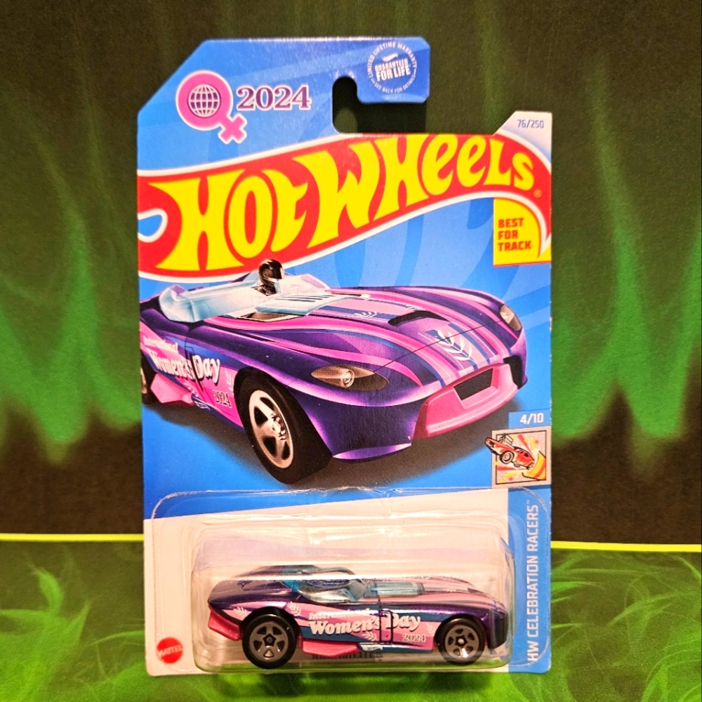 HotWheels Women's Day Celebration Racer - Purple